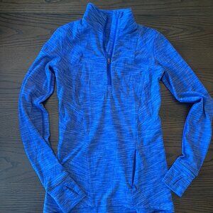 Lululemon Kanto Catch Me 1/2 Zip Blue 4